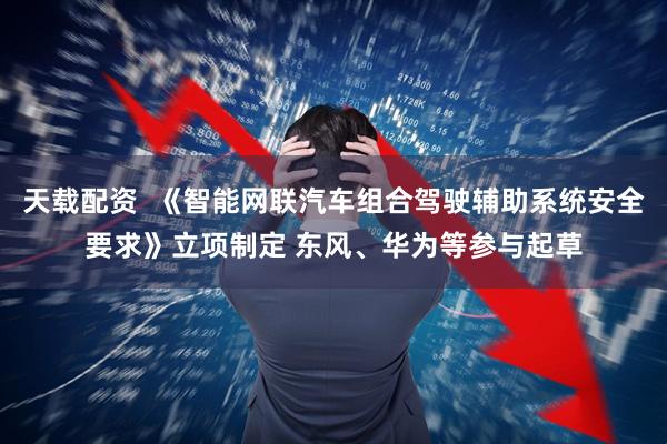 天载配资  《智能网联汽车组合驾驶辅助系统安全要求》立项制定 东风、华为等参与起草